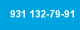 931 132-79-91